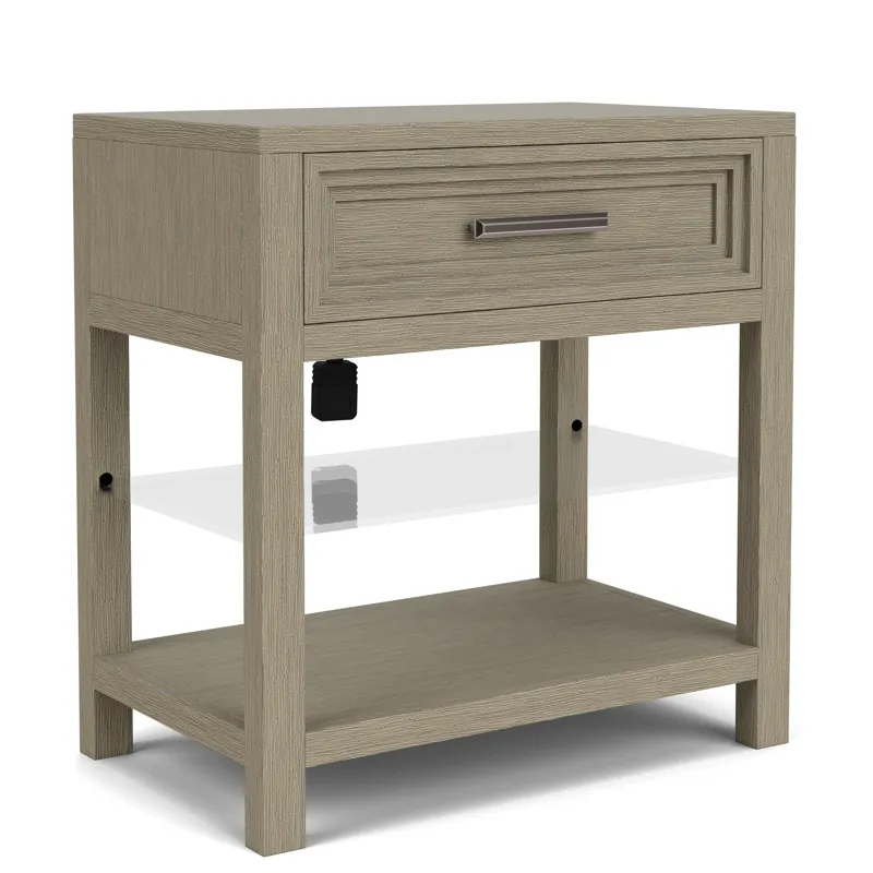 Cascade Dovetail 1-Drawer Nightstand