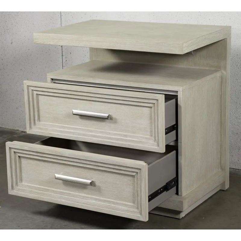 Cascade 2-Drawer Nightstand
