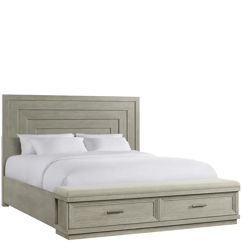 Cascade Upholstered Storage Footboard - King/California King