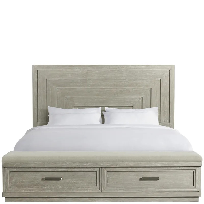 Cascade Upholstered Storage Footboard - King/California King