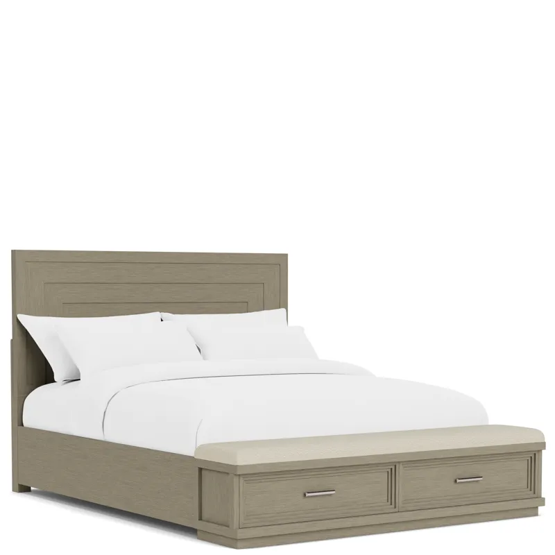 Cascade Dovetail Storage Bed Rails - California King