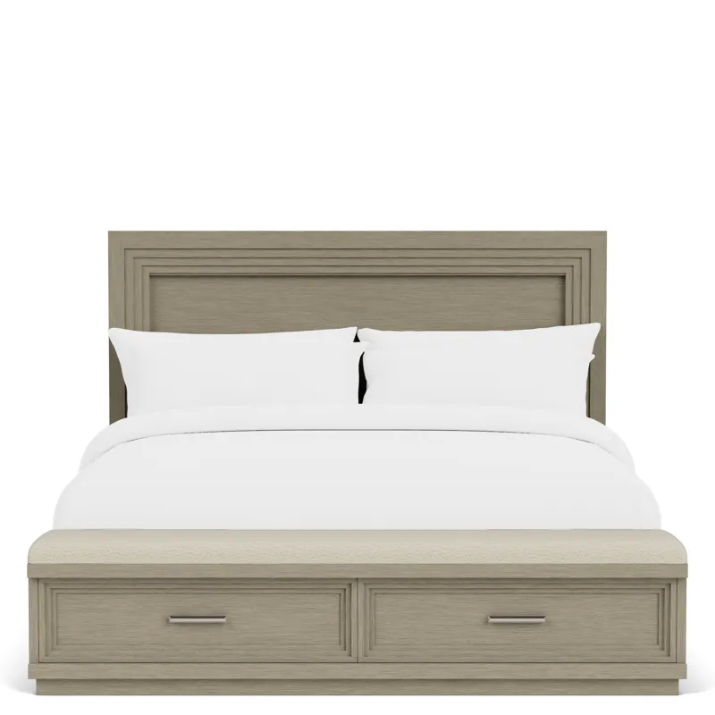Cascade Dovetail Storage Bed Rails - California King
