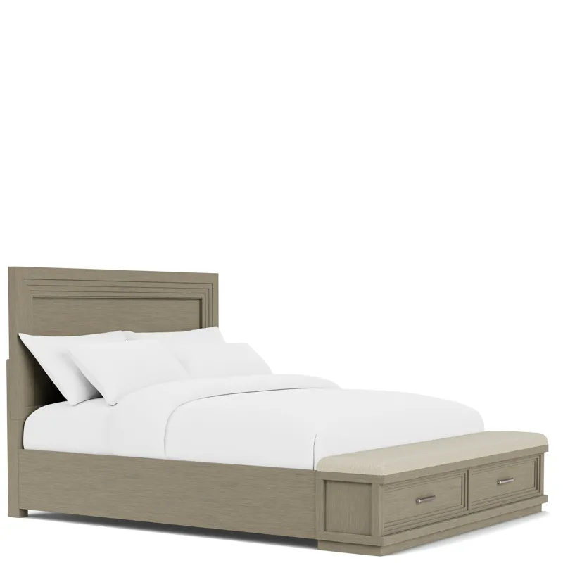 Cascade Dovetail Storage Bed Rails - California King