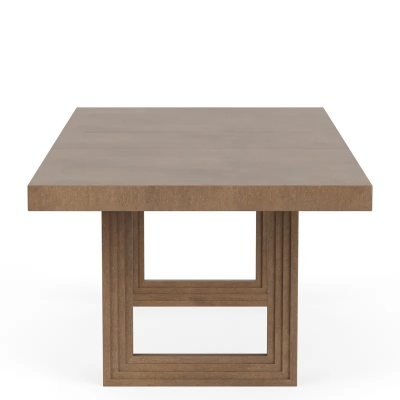 Cascade Casual Mink Rectangle Dining Table-Base