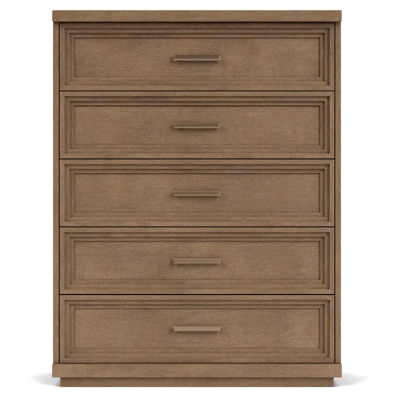 Cascade Casual Mink 5 Drawer Chest