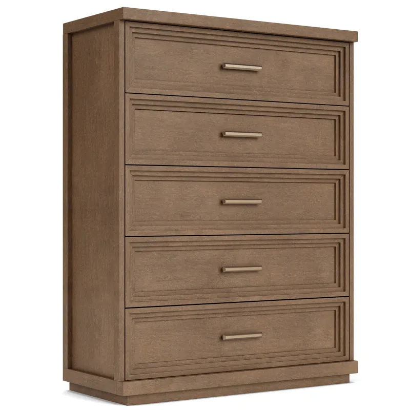 Cascade Casual Mink 5 Drawer Chest