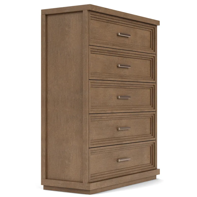 Cascade Casual Mink 5 Drawer Chest