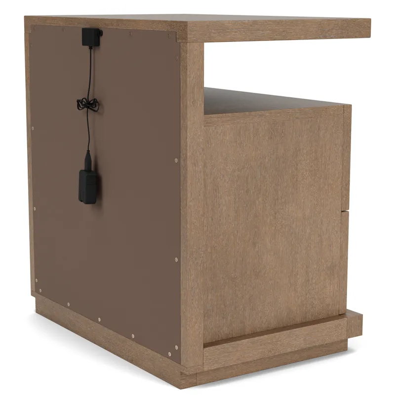 Cascade Casual Mink 2 Drawer Nightstand