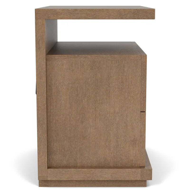 Cascade Casual Mink 2 Drawer Nightstand