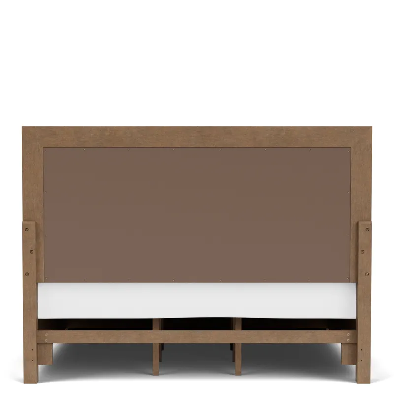 Cascade Casual Mink Panel Footboard - King
