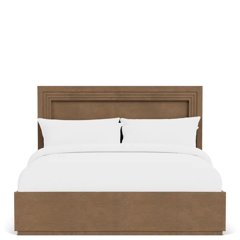 Cascade Casual Mink Panel Headboard W/Light - Full/Queen