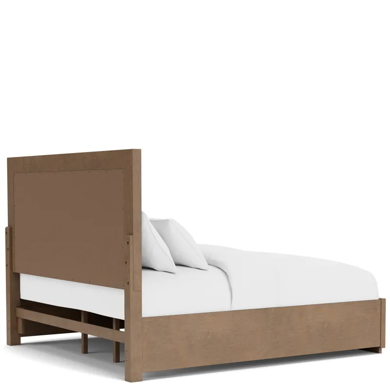 Cascade Casual Mink Panel Headboard W/Light - King/California King