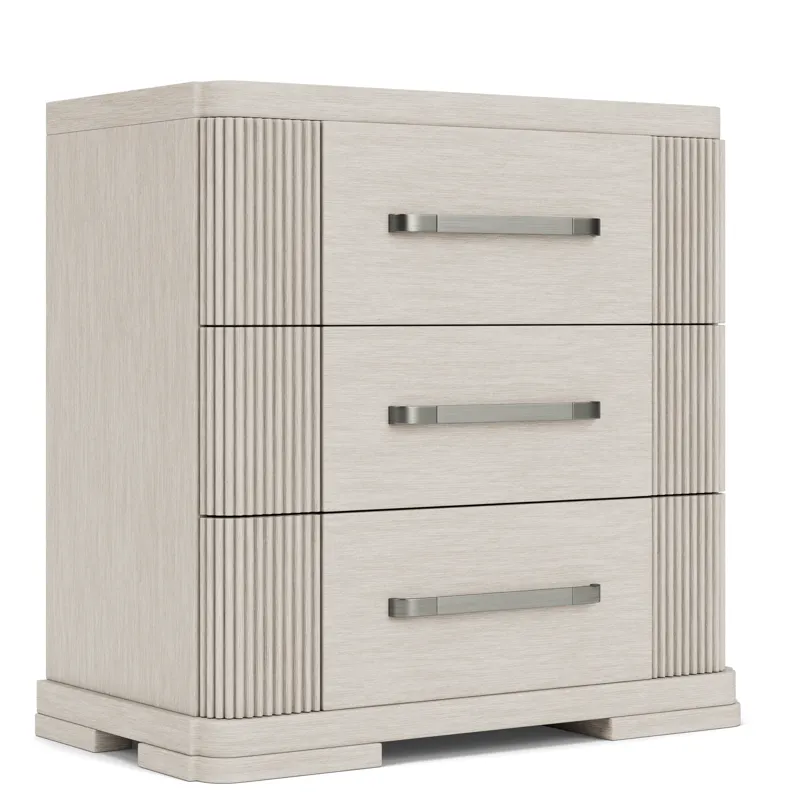 Alexis 3-Drawer Nightstand