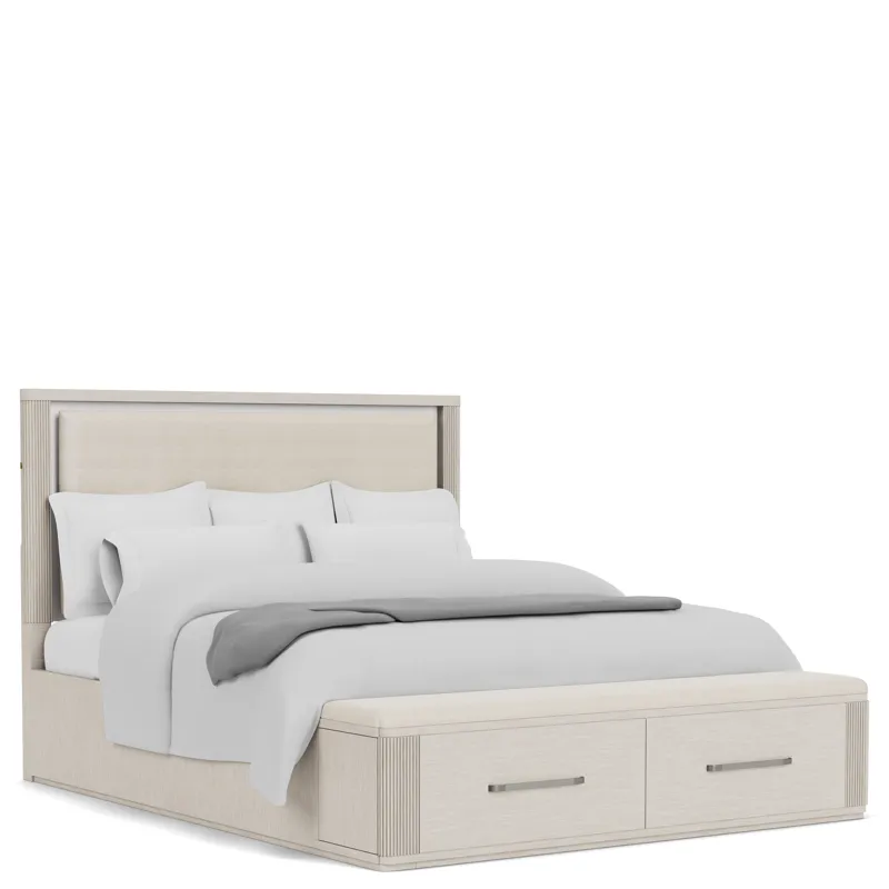 Alexis Upholstered Panel Headboard - King