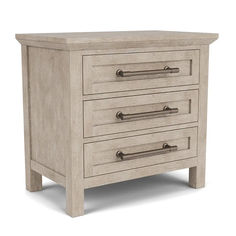Bennett Three Drawer Nightstand