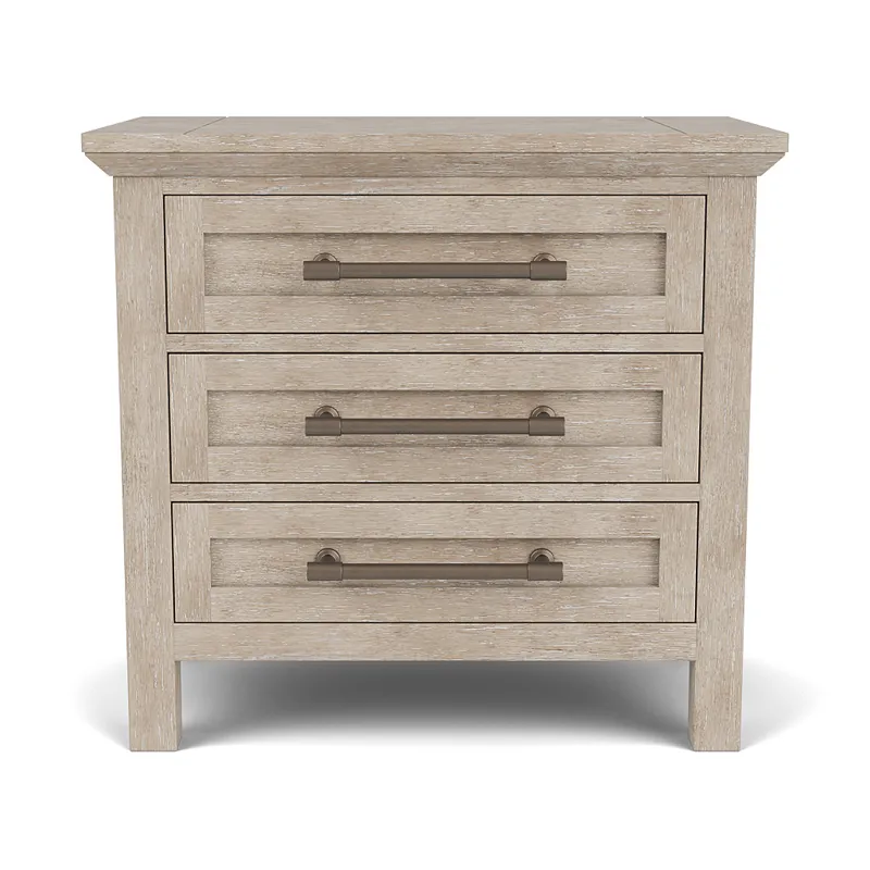 Bennett Three Drawer Nightstand