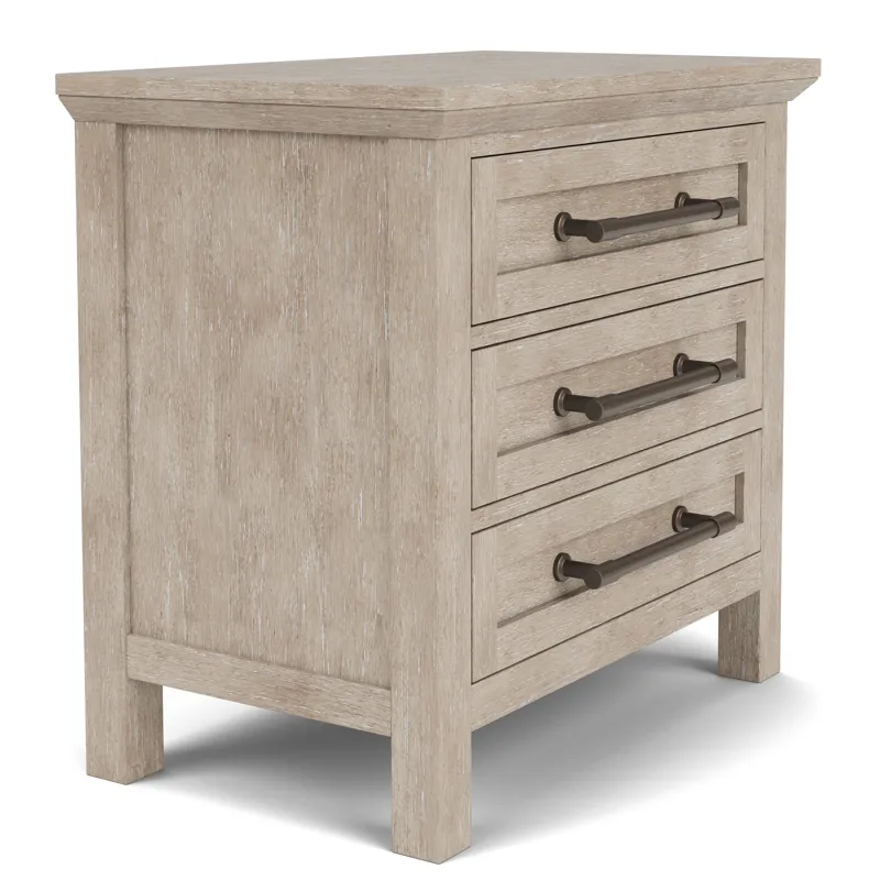 Bennett Three Drawer Nightstand