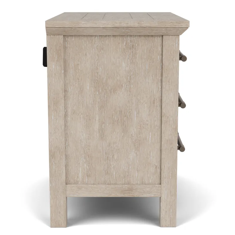 Bennett Three Drawer Nightstand