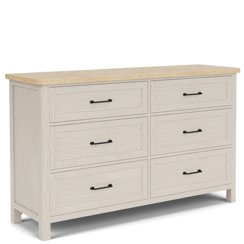 Glenndale Six Drawer Dresser