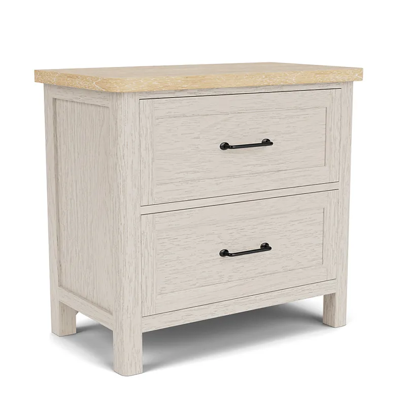 Glenndale Two Drawer Nightstand