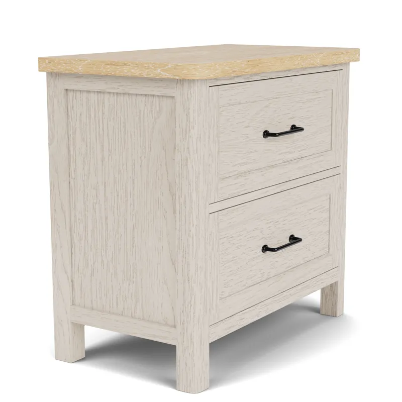 Glenndale Two Drawer Nightstand