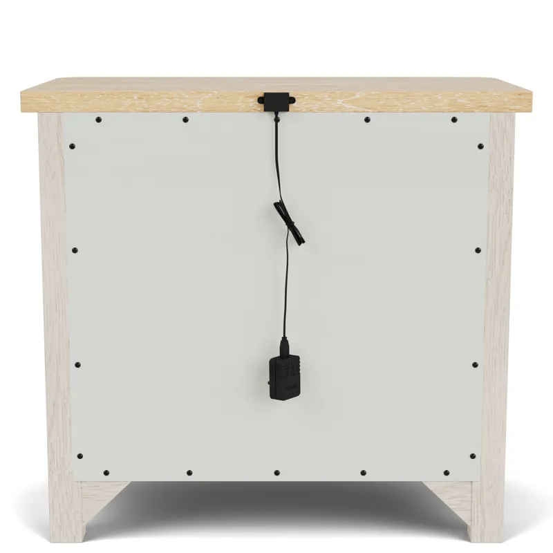 Glenndale Two Drawer Nightstand