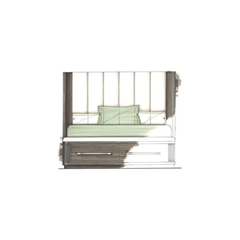 Sariel Upholstered Storage Footboard - Queen