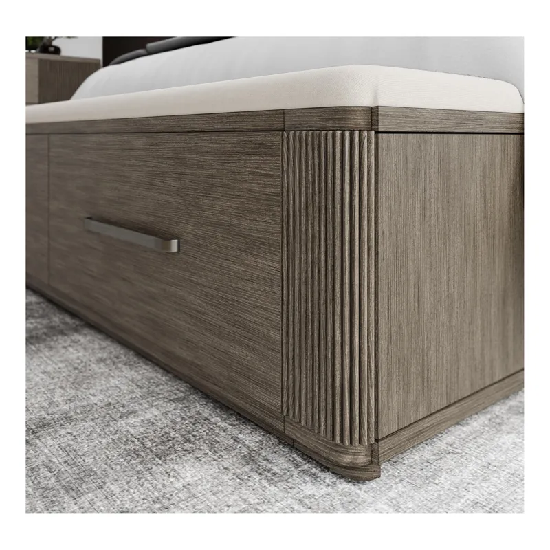 Sariel Upholstered Storage Footboard - Queen