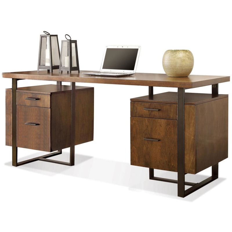 Double Pedestal Desk By Riverside 98832 Missouri