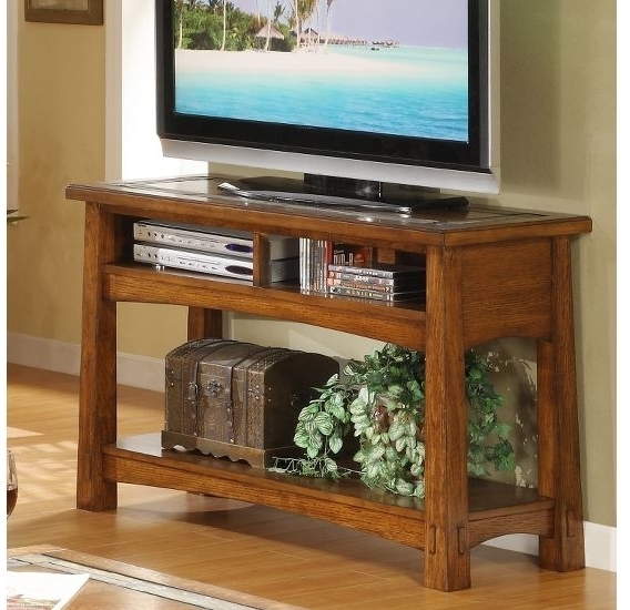 Craftsman Home Console Table by Riverside NIS345618253 Horton's