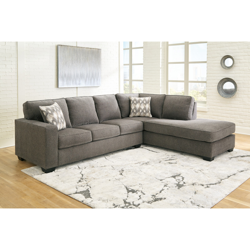 Nordale 2Piece Sectional with Chaise 96706S1 by Room Solutions by