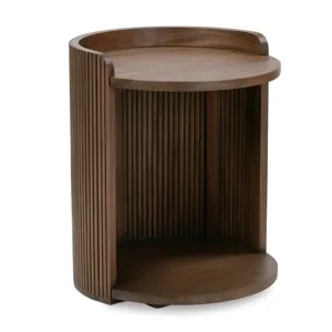 Kindred Alternate Round End Table - Sesame