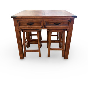 Kitchen Island w/4 Stools