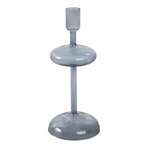 10x4\" Retro Bubble Taper Holder, Blue