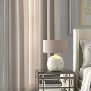 28x22\" Metal Base Table Lamp, Ivory