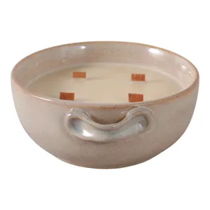 8\" 14 Oz Coffee Candle, Brown