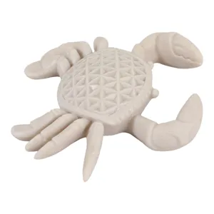 7x9x2 Resin Sand Crab Natural