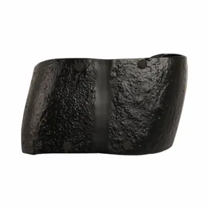 15\" Twisted Metal Circle, Black