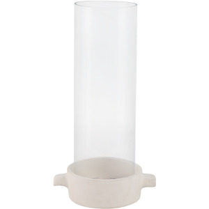 TERRACOTTA HURRICANE TAPER HLD