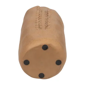 Ecomix, 18\" Stitched Up Vase, Terracotta