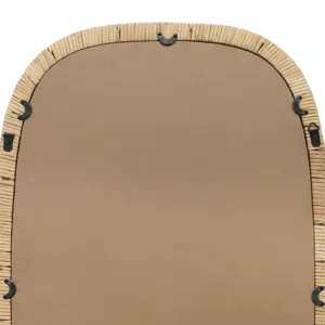 Ec 22x34 Rectangular Mirror, Brown