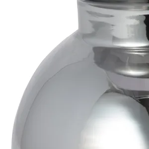 Glass 28\" Orbs Table Lamp, Smoke