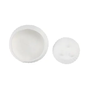 S/2 11/15\" Tapered Ecomix Bowls With Lines, White