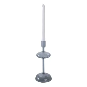 10x4\" Retro Bubble Taper Holder, Blue