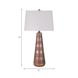 29" Wood Table Lamp