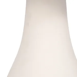 S/2 Ceramic 24\" Table Lamp, White