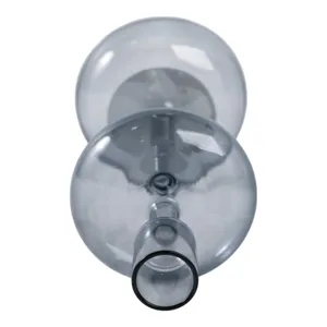 10x4\" Retro Bubble Taper Holder, Blue