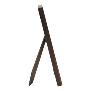 4x6 Wood Petals Photo Frame, White/natural