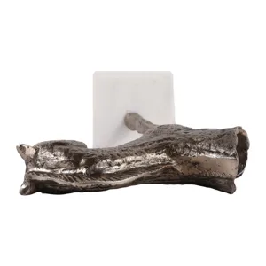 15x9" Galloping Horse On Marble Base, Antique Bras