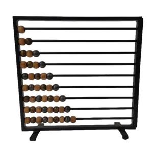 15" Decorative Abacus, Black Multi